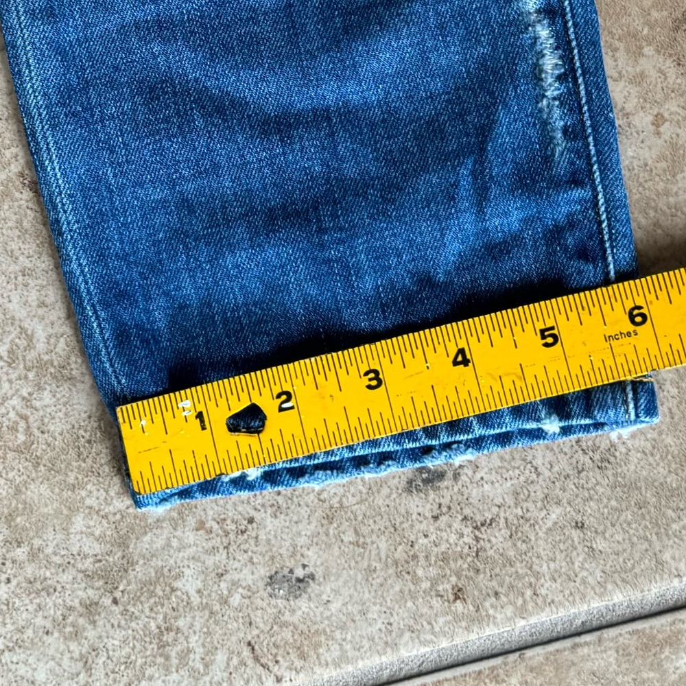 Mauro M. Grifoni Denim Streetwear Women’s 29 Distressed Jeans High End Italy - Picture 8 of 14